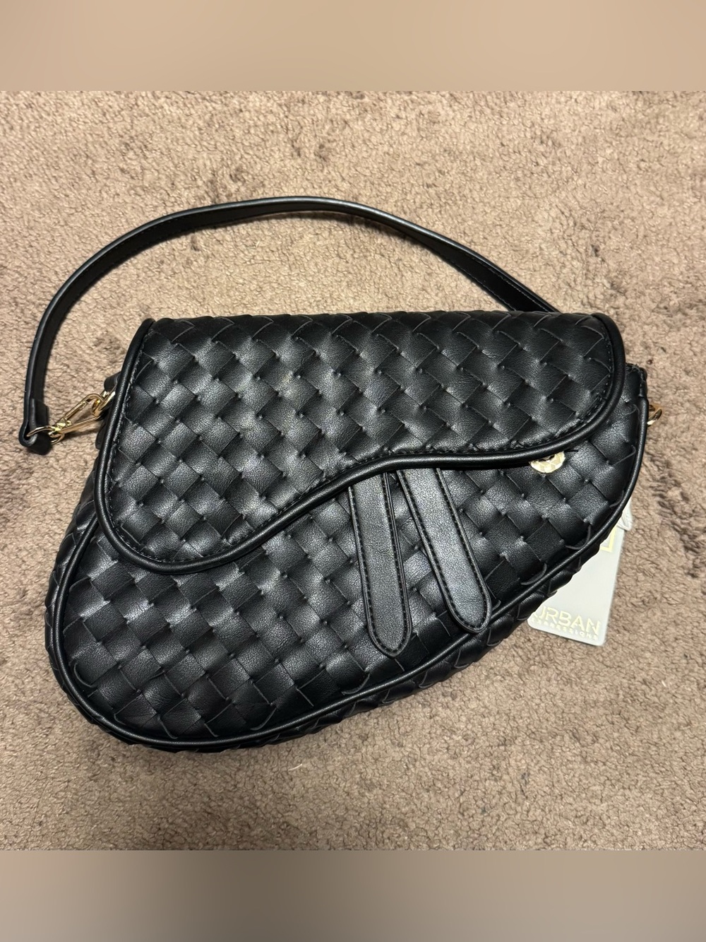 Black Saddle Bag
